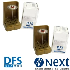 LOTx2 Dental Lab SIDIA Sintered Diamond Disc DFS 20 mm ceramic flexible zirconia