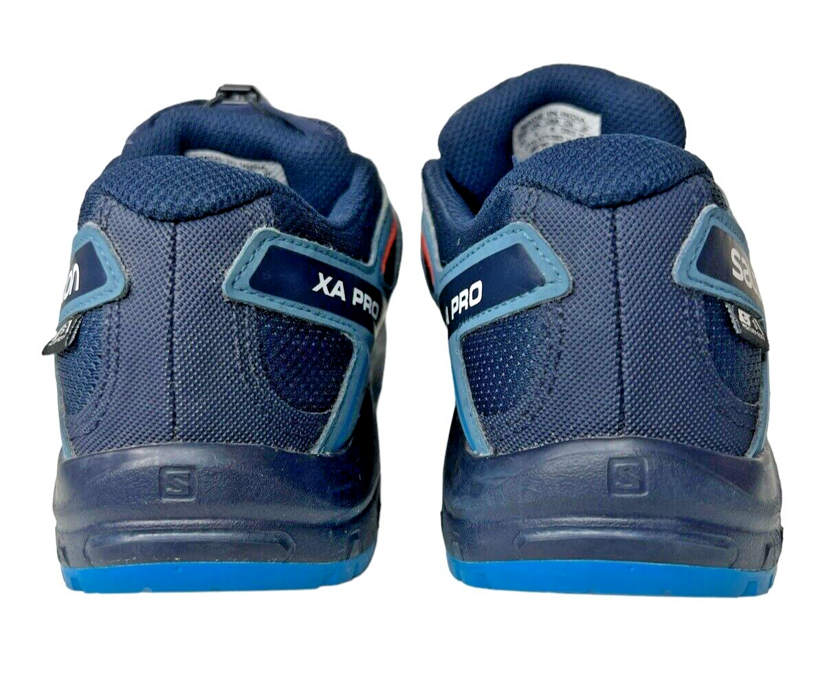 Salomon XA Pro Trail Hiking scarpe da corsa blu impermeabili 406433 donna taglia 5