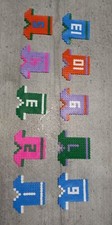 Pyssla magliette calcio vari colori 