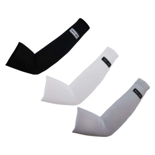 3 Packs Sport Skin Cool Arm Sleeves Cooling UV Cover Sun Protective Stretch - Zdjęcie 1 z 1
