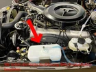 Water tank container water tank for Mercedes W108 W109 W111 windscreen cleaner