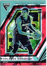 2022-23 Panini Flux #230 Orlando Robinson Red Cracked Ice