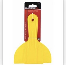 3pc Plastic Scraper Set Spatula Putty Knife Spreader Filler Painting Paint DIY