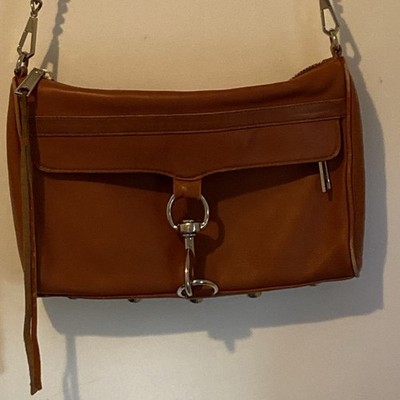 Rebecca Minkoff Mini Mac Crossbody Almond Color  Purse
