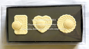 NEW Williams Sonoma Thumbprint Cookie Stamp Set
