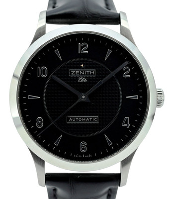 Zenith 36mm Men's Class Elite Swiss Automatic Watch w/ B+P!  Ref: 03.1125.679!