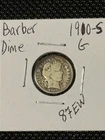 1910-S Barber Dime  G