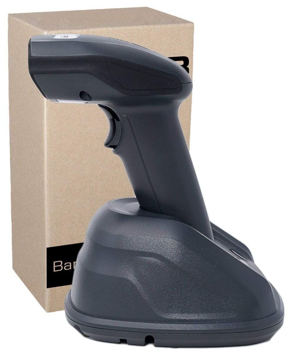 Scanner de codes-barres sans fil manuel rapide pour numérisation intensive