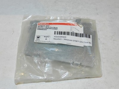 WIREMOLD LEGRAND EFBFF-DIV EVOLUTION SERIES FLOOR BOX DIVIDER FURNITURE FEED NEW