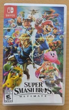 Super Smash Bros Ultimate Nintendo Switch EMPTY CASE ONLY NO GAME READ