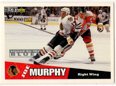 1996 Upper Deck Collector's Choice Joe Murphy No. 48 Chicago Blackhawks
