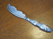 Antique Sterling Silver Butter Spreader Knife Hallmarked Birmingham  - 21g