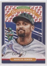 2020 Panini Donruss Diamond Kings One Hundred 41/100 Marcus Semien #10 4z8