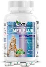 America Medic & Science MFS Plus Fertility Supplements for Men 60 Capsules Sp...