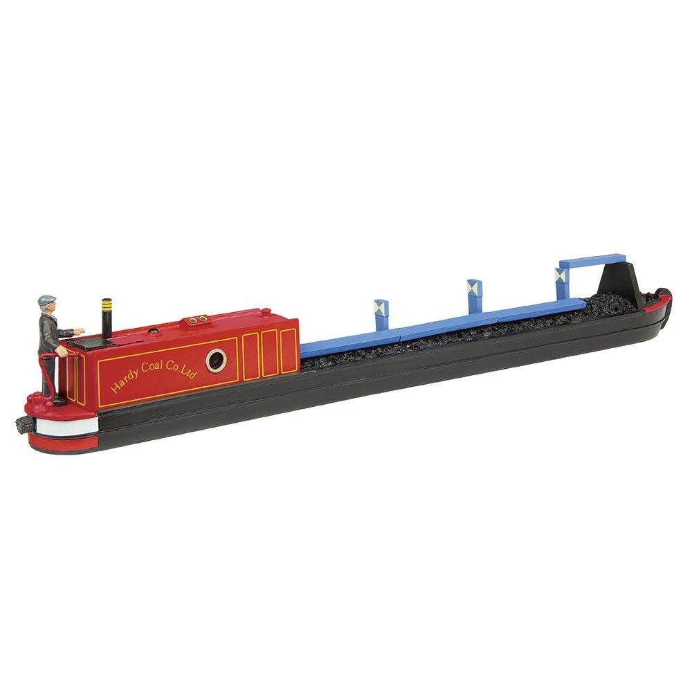 OO Gauge Bachmann Scenecraft Coal Barge Red 44-1017 NEW