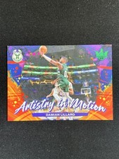 Damian Lillard 2023-24 Panini Court Kings Artistry in Motion Jade /25 #17