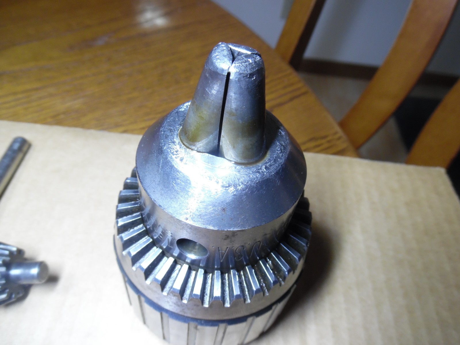 Jacobs No. 18N 1/8"-3/4" Capacity Ball Bearing Super Chuck WITH KEY