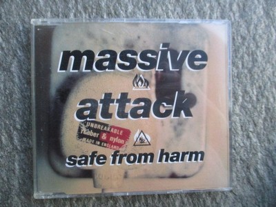 massive attack safe from harm Maxi CD 1991