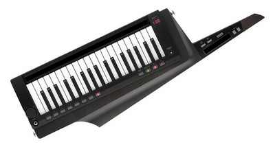 KORG RK-100S 2 BK Black Keytar 37-Tasten Schultertastatur mit Softcase und Gurt