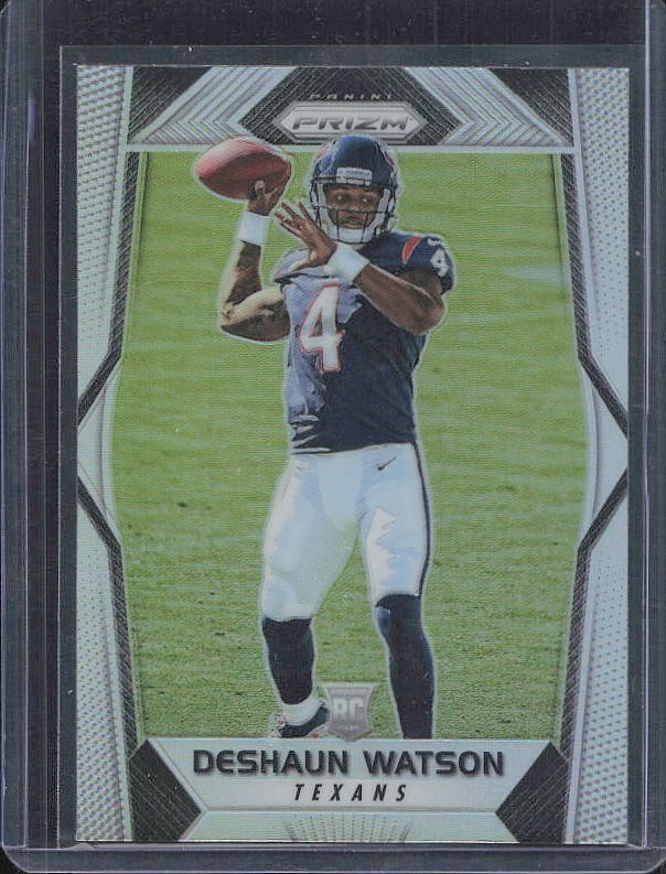 2017 Panini Prizm Silver #279 Deshaun Watson Rookie Card RC Houston Texans