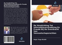 RéGis Tinga Bilaki | De Verplichting Tot Informatieverstrekking En Fraude Bij...
