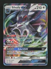 silvally gx pokemon card value Sun and Moon Ultra Prism Ultra Rare Holo #116 This is of the Ultra Rare rarity. Silvally GX #227 Prices |
