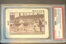 1913 TOM BARKER GAME  - BATTER SWINGING (LOOKING FORWARD) PSA 8 NM-MT