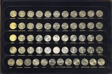 1999-2009 State Quarter Clad Uncirculated Set 56 Coins Territories Included