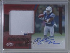 2018 Certified Freshman Fabric Signatures Mirror Red /249 Nyheim Hines Auto 9f5