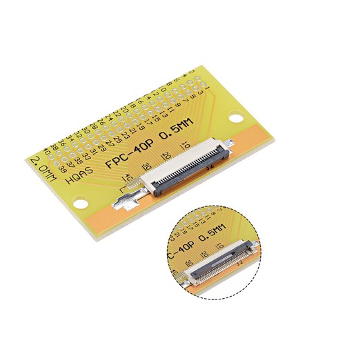 FFC FPC 30Pin 0.5mm Pitch to DIP 2.0mm PCB Converter Board Couple Extend Adapter - Afbeelding 3 van 3
