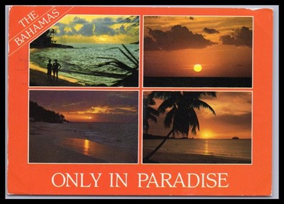 Ansichtskarte Only in Paradise - Bahamas