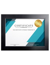 LaVie Home 8.5x11 Picture Frame, 11L x 8.5W Frame Display 8.5x11, Black