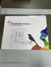 Smart Bird Feeder with Camera, AI Auto-Capture & Motion Detection, 5W Solar Powe