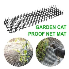 10pcs Garden Prickle Strip Stop Digging Spike Anti Dog Cat Animal Repellent Mat