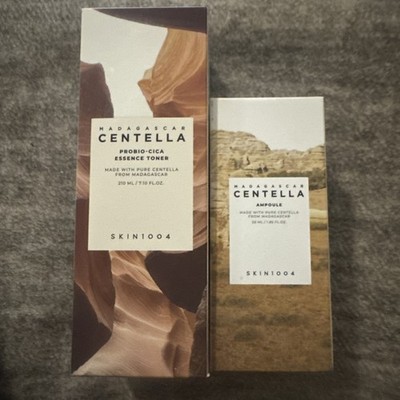 SKIN1004 Madagascar Centella Ampoule + Toner Korean Skin Care Bundle