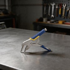Pr&auml;zisions-Blechbiegezange gerader Griff 9,8 Zoll Schwerlaststahl