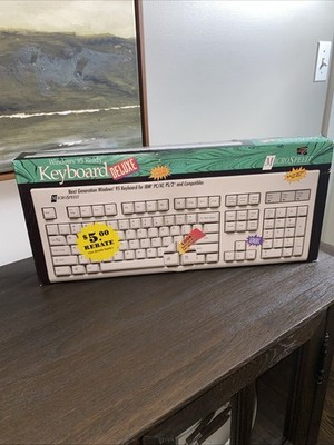 Vintage Micro Speed Keyboard Deluxe Windows 95 Ready
