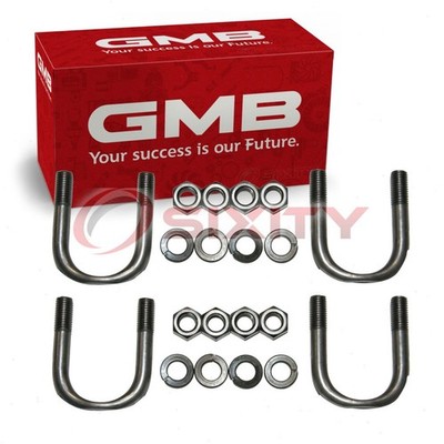 2 pc GMB Rear Shaft All Universal Joint U-Bolt Kits for 1952-1959 Lincoln aa