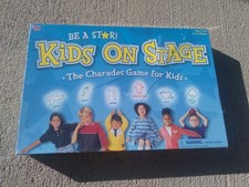 Kids on Stage The Charades Board Game for Kids NEW Ages 3 2007
