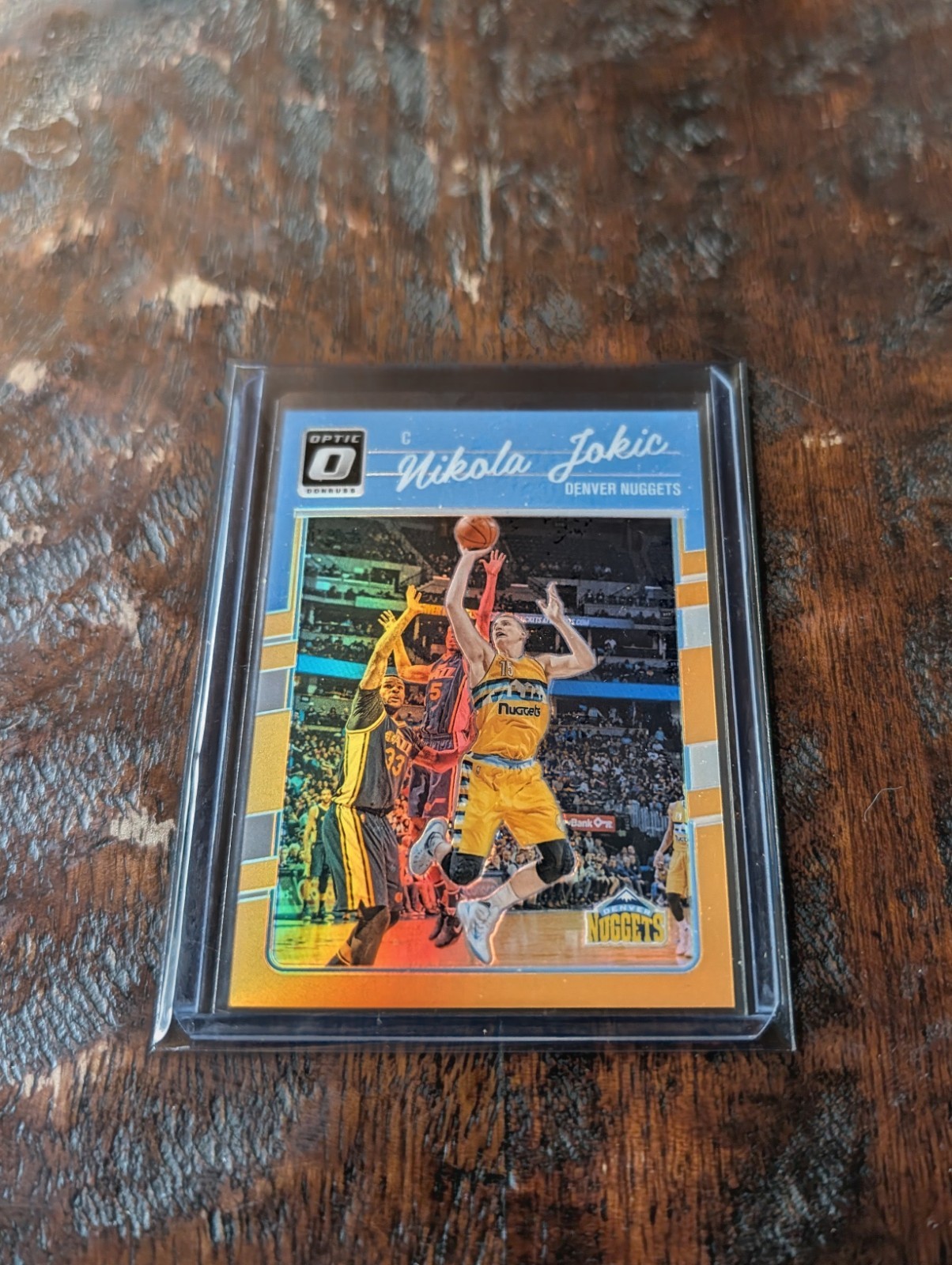 2016 Panini Optic #90 Nikola Jokic 0range Holo  143/199!! 2nd year! First Optic!