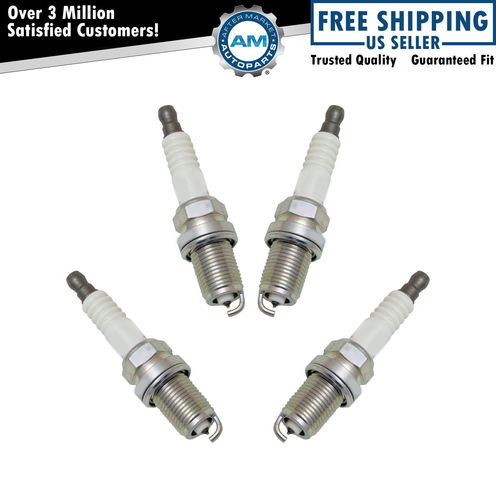 NGK Laser Platinum 5838 Engine Ignition Spark Plug Kit Set of 4 New