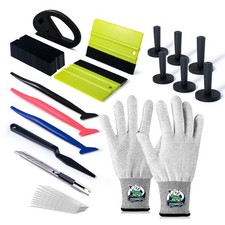 Vinyl Magnets Window Tint Kit, 6PCS Car Wrap Magnets  Vinyl Wrap Gloves, Fel...