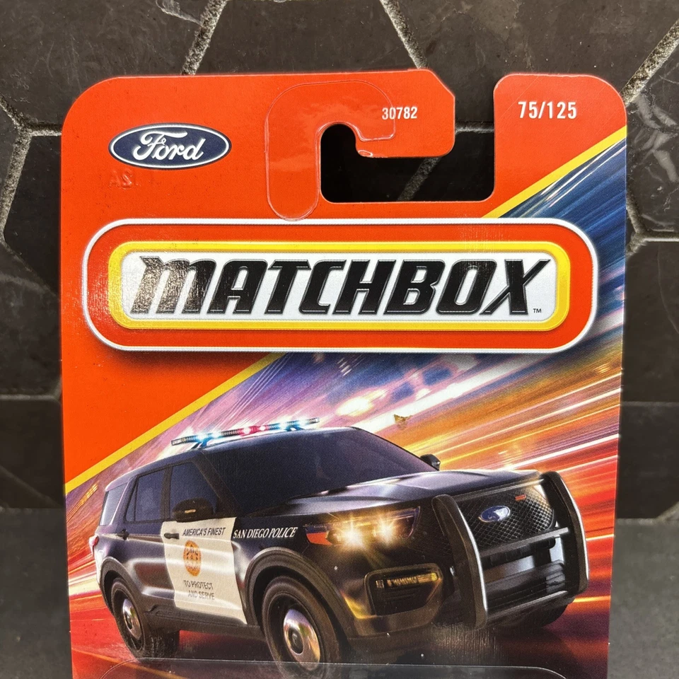 Matchbox Ford Police Interceptor Utility 75/125 - Image 3 of 4