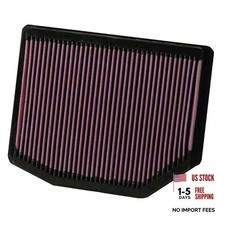 Engine Air Filter: Increase Power Acceleration, Washable, Premium,