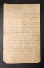 1862 Confederate Letter 25th Alabama Infantry Co C - Post Shiloh/Corinth MS,Rare