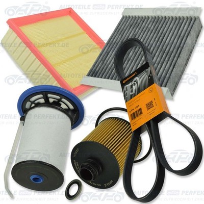 Filtersatz Wartungskit Inspektion XXL (AK) FIAT DOBLO OPEL COMBO D 1,6D+ b m.S/S