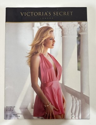 Vintage Victoria's Secret Resort 1993 Karen Mulder with order form intact
