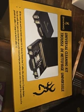 BROWNING Universal 35 Pc Gun/Pistol Cleaning Kit #12444Aluminum Carry Case