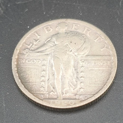 1920 Standing Liberty Quarter Dollar Silver Business Strike