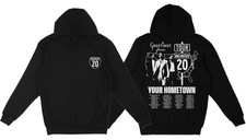 Jonas Brothers Greetings From Your Hometown Tour Hoodie - Black Fanmade